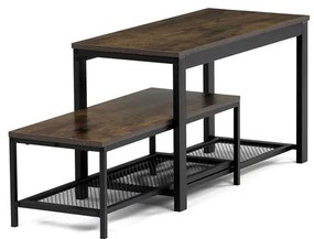 Barna MDF Cipős Szekrény. ABO-W2124 OLW