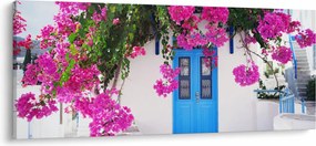 Kép - Hagyományos görög ház (120x50 cm)