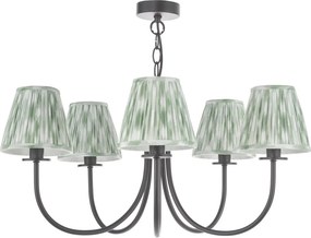 Dar Lighting modern csillár becca matt fekete darbec0522-ika2624