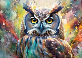 Kép - Egy bagoly festménye (70x50 cm)