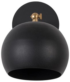 Fekete fali lámpa ø 15 cm Sivani – Opviq lights