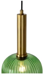 Lucide 45386/20/33 - Csillár zsinóron MALOTO 1xE27/40W/230V á. 20 cm zöld