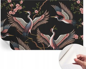 Dekoratív öntapadós fotótapéta Hálószobába Virágmintás 416x254 cm