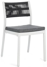 HAVANNA-II modern kültéri szék - antracit/szürke/zöld