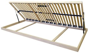 Lamellás ágyrács 200x80 cm Odin 5V állítható oldalnyitás (piesty). 731656