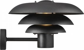 NORDLUX 2118071003 KRUNOS Modern Kültéri Fali Lámpa Fekete E27 IP54