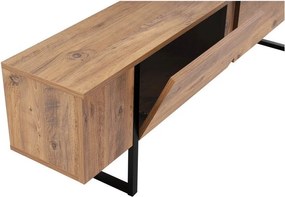 Natúr színű TV-állvány borovi fenyő dekorral 180x50x29,5 cm Serenity – Kalune Design