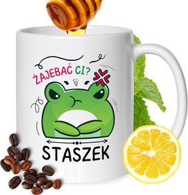 Bögre Férj Barátjának Nyomtatott Ajándék Fehér 330ml