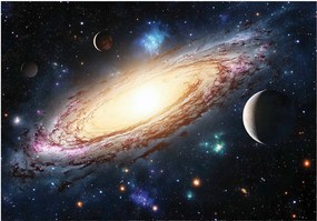 Fotótapéta Kozmosz Galaxis Az Univerzum távolsága a falon 416x290 +ragasztó