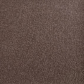 barna műbőr pad 110 x 76 x 80 cm