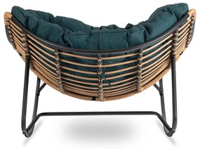 Hintafotel Zöld Párnával. ELTON