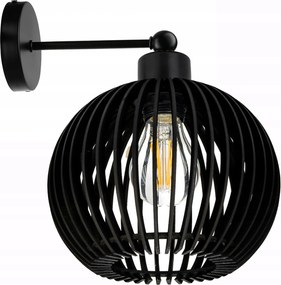 Fali lámpa fix egyenes Loft lámpabúra gömb 40 Fa 1x E27