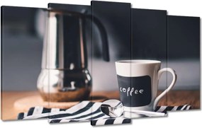 Vászonkép 100x60 Kávé a reggelben