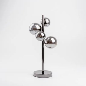 Brilagi - LED Asztali lámpa MILLA 4xG9/3W/230V fényezett króm/füstös