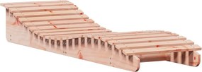 vidaXL tömör duglászfa napozóágy 205 x 60 x 31,5 cm