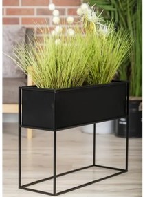 Virágállvány 50x64 cm fekete színben