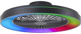 Brilliant - MAZZARO LED/24W/230V RGBW dimm. mennyezeti ventilátor távirányítóval
