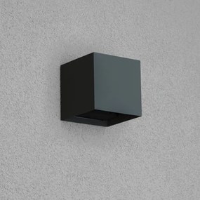 Brilagi - LED Kültéri fali lámpa CUBE LED/6W/230V antracit IP54