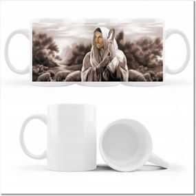 Fényképes bögre Jó Pásztor Bárányok