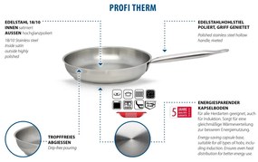 Elo 24544 Profi Therm 24 cm-es serpenyő, 24 cm