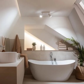 Brilagi - Fürdőszobai spotlámpa SELE 2xGU10/30W/230V IP44 fehér