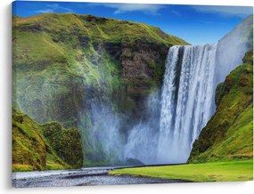 Kép - Seljalandsfoss vízesés (70x50 cm)