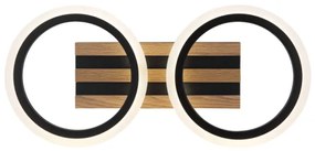 Globo 67360D2 - LED mennyezeti lámpatest BLEVINS 15W/230V 3000/4200/600K 21x44,5 cm