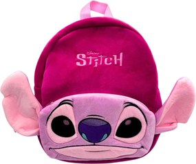 Disney Lilo és Stitch, A csillagkutya Angel 3D plüss hátizsák, táska 30 cm