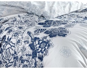 BedTex Pamut ágynemét Armina kék, 220 x 200 cm, 2db 70 x 90 cm, 220 x 200 cm, 2 db 70 x 90 cm