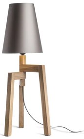 RENDL R11591 CONNY lámpabúra, asztali/állólámpa búrák Monaco galamb szürke/ezüst PVC