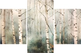 Kép - Erdőminta rajzolása (90x60 cm)