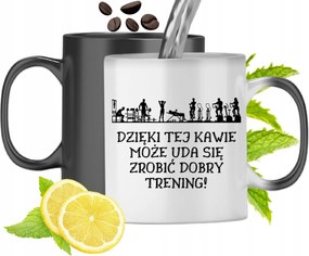Mágikus Bögre Edzőnek Színváltós, fényképes nyomattal