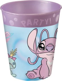 Disney Lilo és Stitch, A csillagkutya Angel Cute micro prémium műanyag pohár szett 4 db-os 250 ml