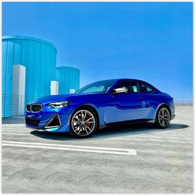 Poszterek 50x50 Kék Bmw Autó