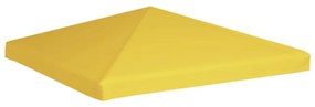 sárga pavilon-tetőponyva 270 g/m² 3 x 3 m
