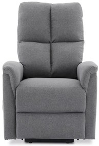Elektromos vezérlésű szürke szövet dönthető fotel. TV-929 GREY2