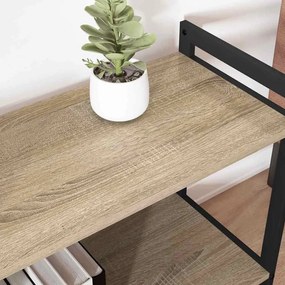 Könyvszekrény sonoma tölgy 60 x 30 x 48.5 cm Faanyag