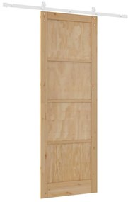 Csúszó Ajtó Természetes és fehér 83 x 232 cm