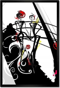 Poszterek keretben 40x60 Szerelem tánca