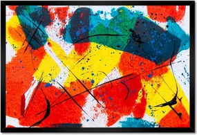 Poszterek keretben 60x40 Absztrakt Kutyák