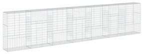horganyzott vas gabion kosár fedéllel 700 x 50 x 150 cm