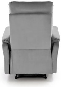 CROCUS elektromos relaxfotel szürke