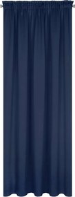 Sötétítő függöny szalaggal sötétkék Eurofirany