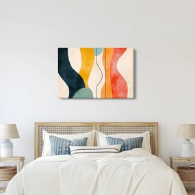 Kép - Minimalista színes illusztráció II. (90x60 cm)