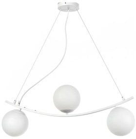 ONLI - Csillár zsinóron TRIO 3xE14/6W/230V fehér