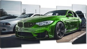 Képek 150x80 Sportos zöld autó