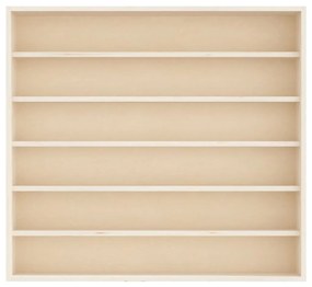 fa gyűjtői vitrin 6 polccal 60x8,5x55cm 60x8,5x55 cm