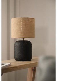 Markslöjd 108683 - Asztali lámpa MONTAGNA 1xE14/40W/230V 32 cm bézs/fekete