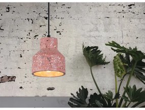 Klausen 111038 - RESIN lógó 1xE27/11W/230V rózsaszín/fekete