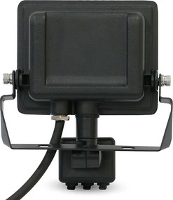 Nedis LLFLP16BLK - LED reflektor mozgás- és szürkületi érzékelővel LED/20W/230V IP44